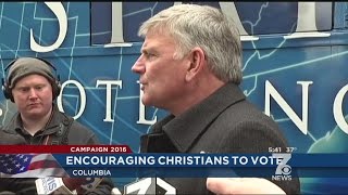 Rev. Graham Campaigning for God