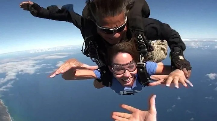 Jeanette's first jump