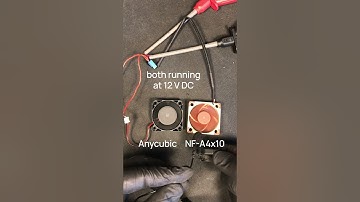 Anycubic Stock Fan vs Noctua NF-A4x10 #3dprinter #anycubic #noctua #shorts
