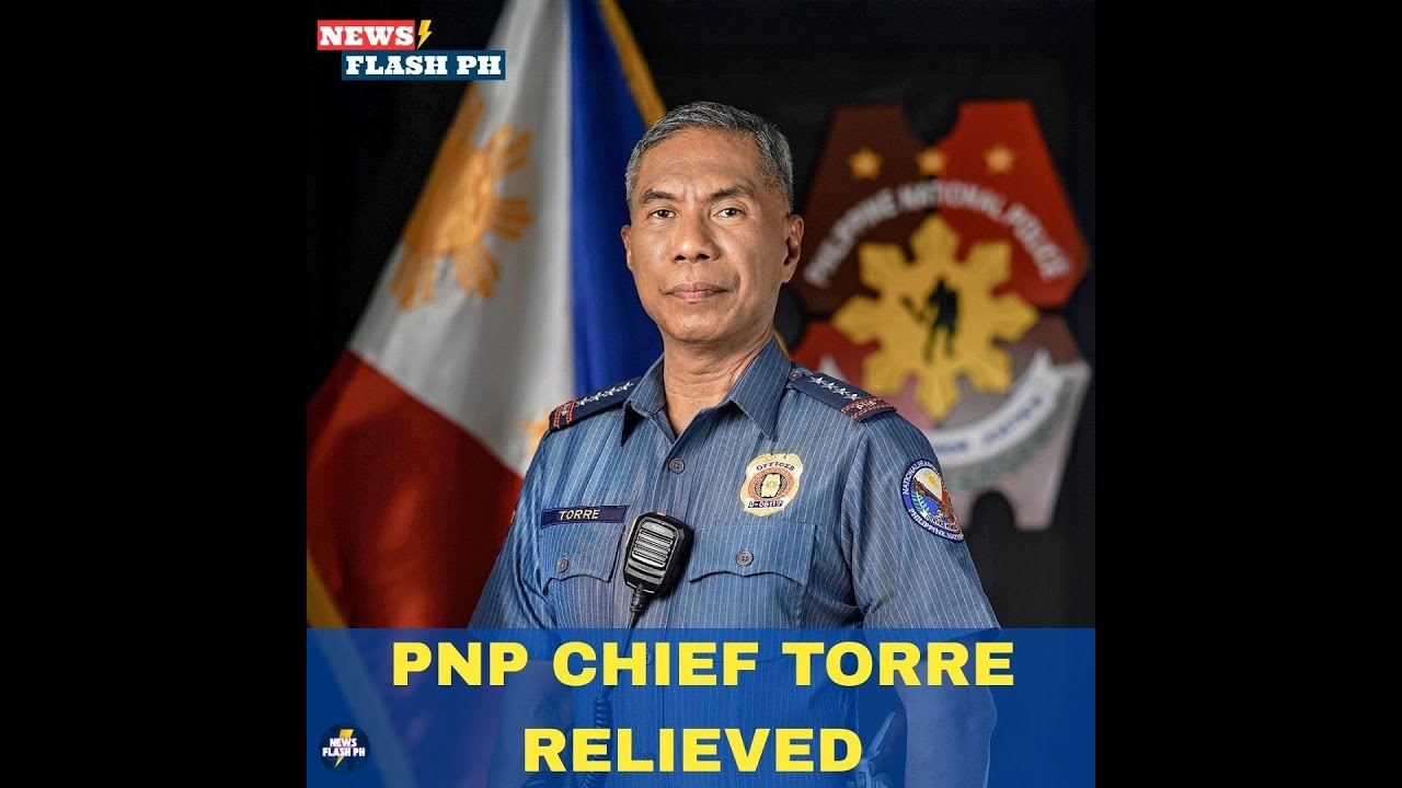 General Nicolas Torre Tinaggal BIlang Chief PNP ni Pangulong Bong Bong Marcos.