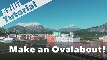 Cities Skylines - Highway Exit Tutorial - Make an Ovalabout
