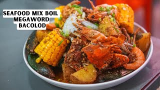 Seafood boil mix sa Megaworld Bacolod