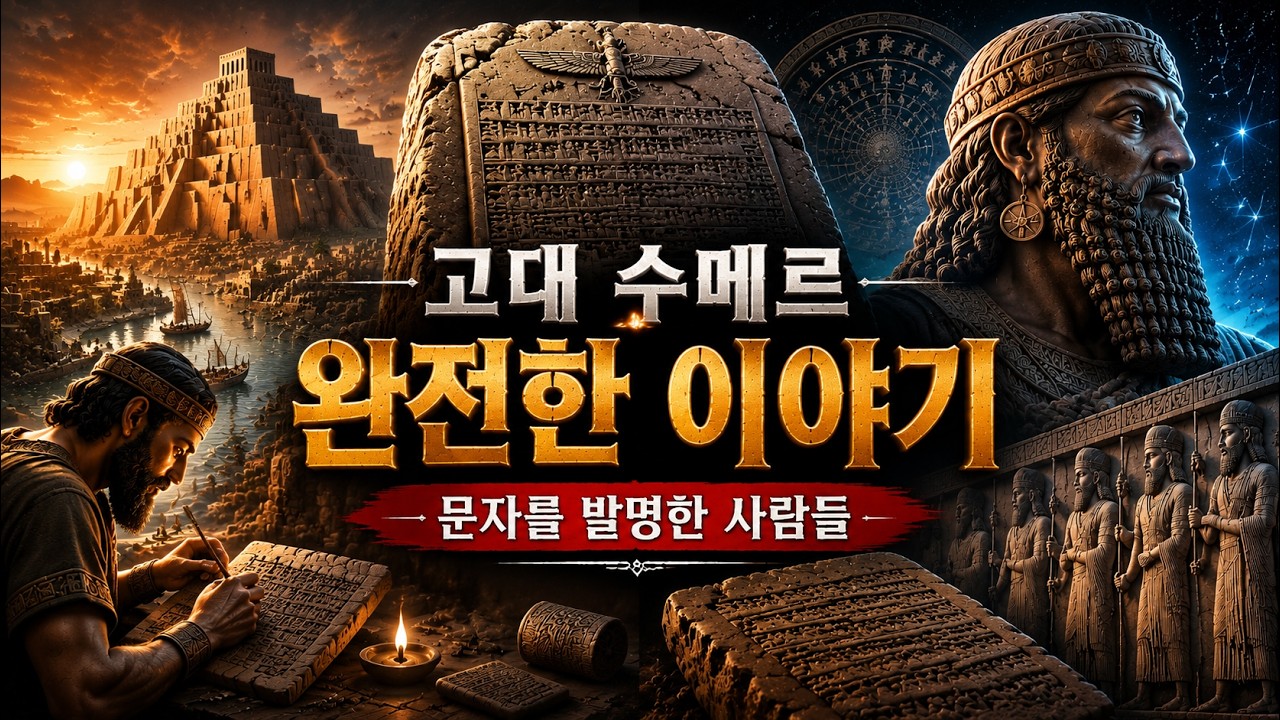 수메르 문명의 모든 것 | 인류 최초의 도시와 문자