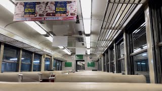 富山地方鉄道　10030形(元京阪電鉄3000系) 快速急行　車内その1