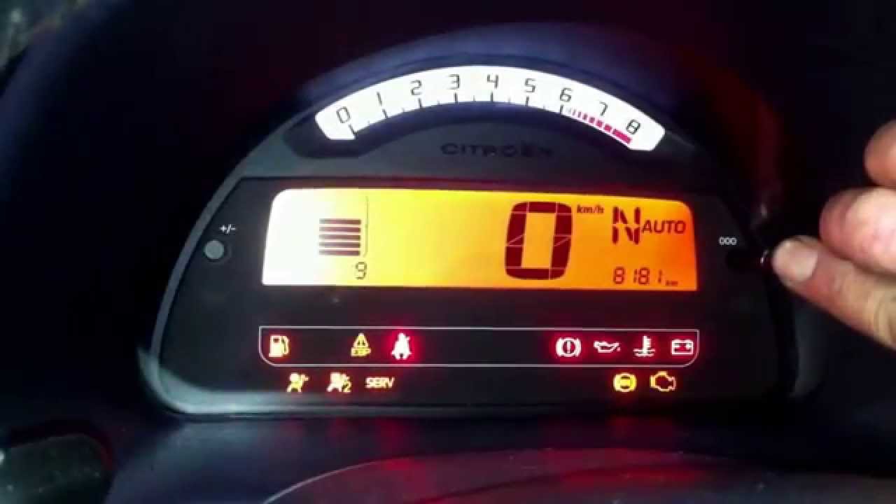 ( CITROEN C 3 )( SERVICE RESET ) YouTube