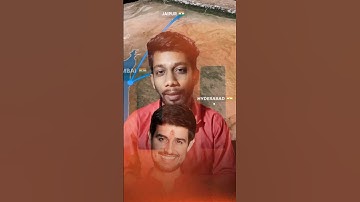 Dhruv Rathee के जैसा | 3D Map animation🗺️🌍? #3Dmap #shorts
