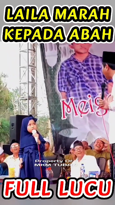 LAILA MARAH KEPADA ABAH ANZA - PENGAJIAN KH ANWAR ZAHID PALING LUCU
