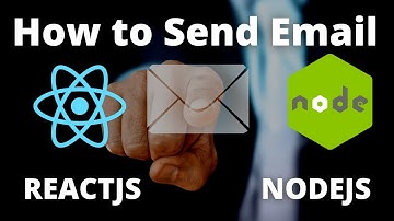 Send Email From ReactJS and Node App