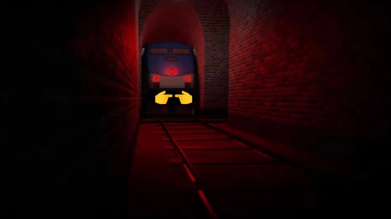 I played a horror game where a train wants to touch me (the whistle got annoying)