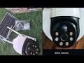 Solar CCTV Camera 4G Motion sensor 360° घूमने वाला 90° ऊपर नीचे सोलर कैमरा 📸 #solarcamera 6350198988