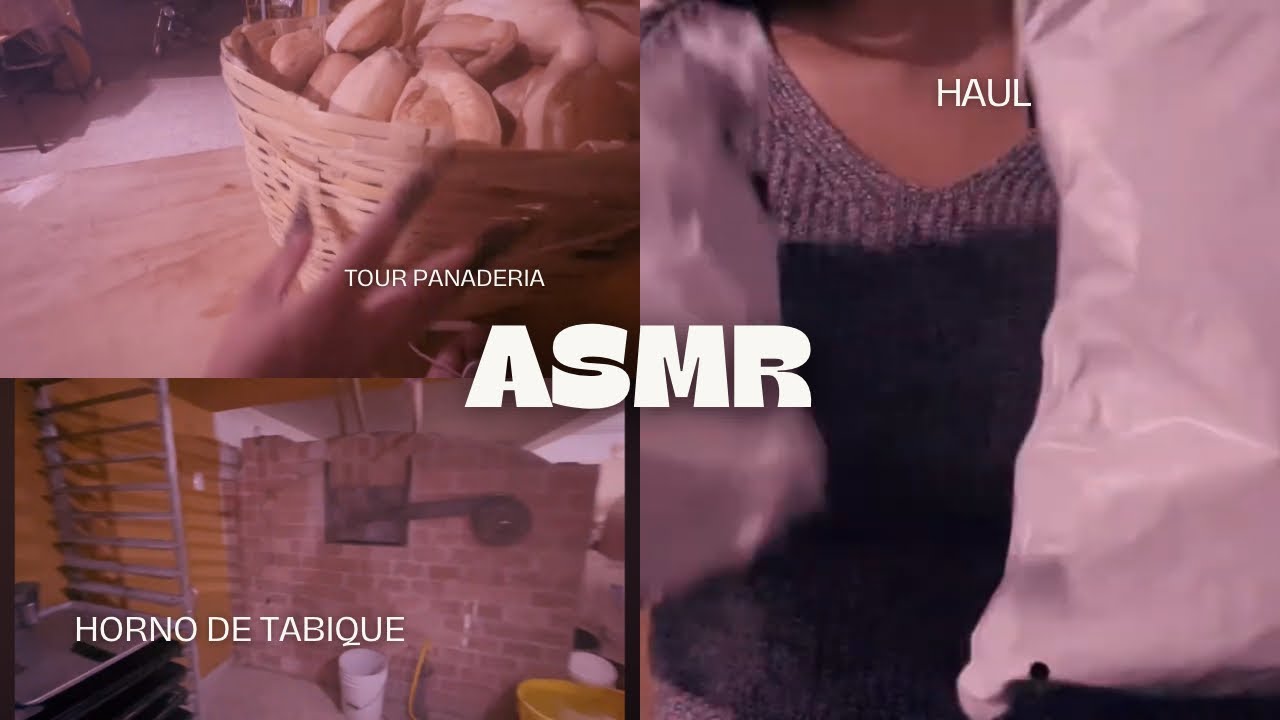 [ASMR] 🛍️ HAUL y TOUR de la PANADERÍA 🥐 susurros relajantes | poly asmr ...