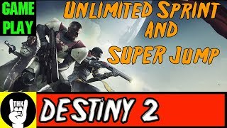 Destiny 2 Sentry Rank X4 Super Sprint and Jump