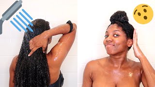 Co Washing My Hair Everyday for a Week | Finger Detangling Demo