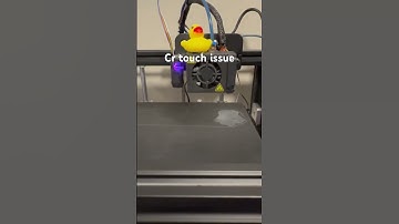 Ender 5 pro cr touch issue. Not levelling or moving blinking red. #3dprinter #3dprinting #help