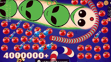 4000000+ Score Worm Zone io - Earnest Google Snake Game - Wormszone.io PC