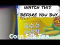 Explaining the FLAVOR and FEATURES of Damtuh Korean Corn Silk Tea (Caffeine free) [PRODUCT REVIEW]