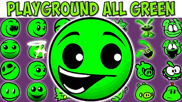 FNF Character Test | Gameplay VS My Playground | ALL Green Test