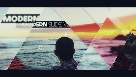 After Effects Template: Modern Slide v2