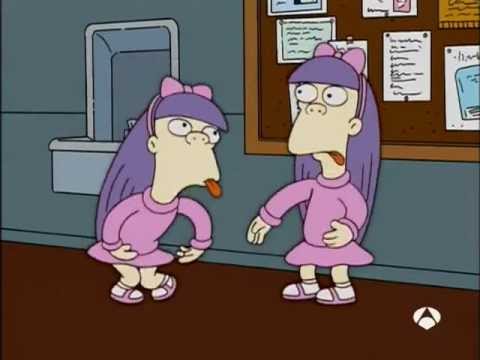 Simpson twins porn video