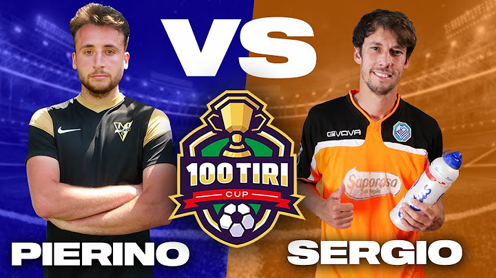 🏆⚽️ 100 TIRI CUP | OTTAVI DI FINALE: PIERINO (PIRLASV) VS SERGIO CRUZ PEREIRA