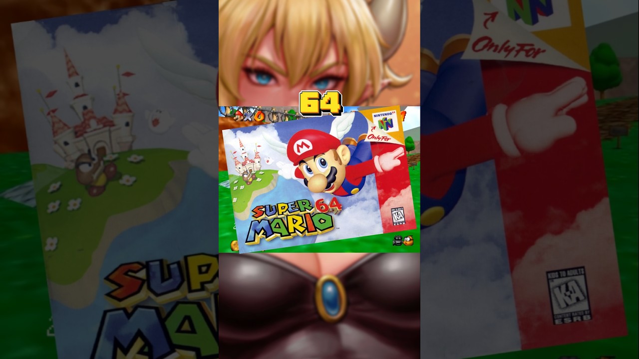 Super Mario 64 por EA... #shorts #supermariobros #supermario64 #mario #mariobros #mario64 #nintendo