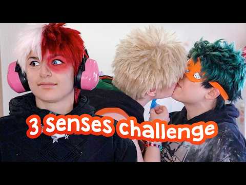 Can We Bake A Cake With Only 3 Senses? (Part 2) | My Hero Academia Cosplay