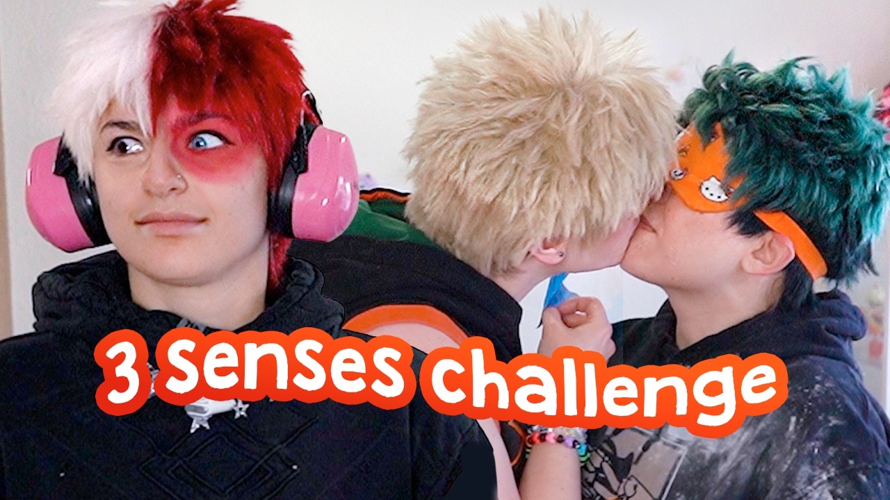 Can We Bake A Cake With Only 3 Senses? (Part 2) | My Hero Academia Cosplay