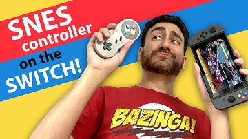 HOW TO use SNES CONTROLLERS on the SWITCH! - 8bitdo SNES30 / SFC30 Firmware Update