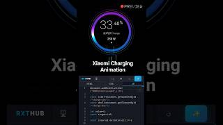 Xiaomi SUPER-Charging Animation UI Design (HTML CSS JS) ⚡