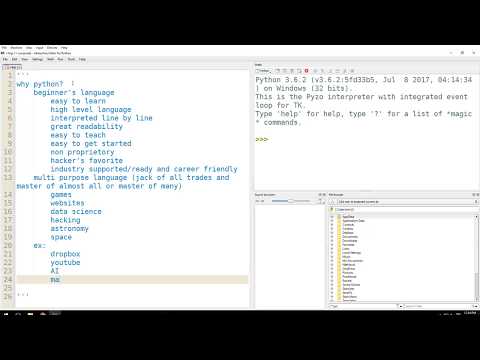 Python Overview [3.6]