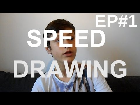 Un Manga Dhorreur Fille Speed Drawing Ep1