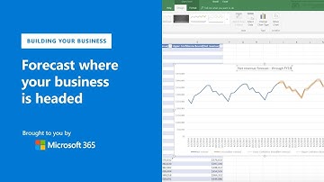 How to build your business financial forecast with Microsoft Excel