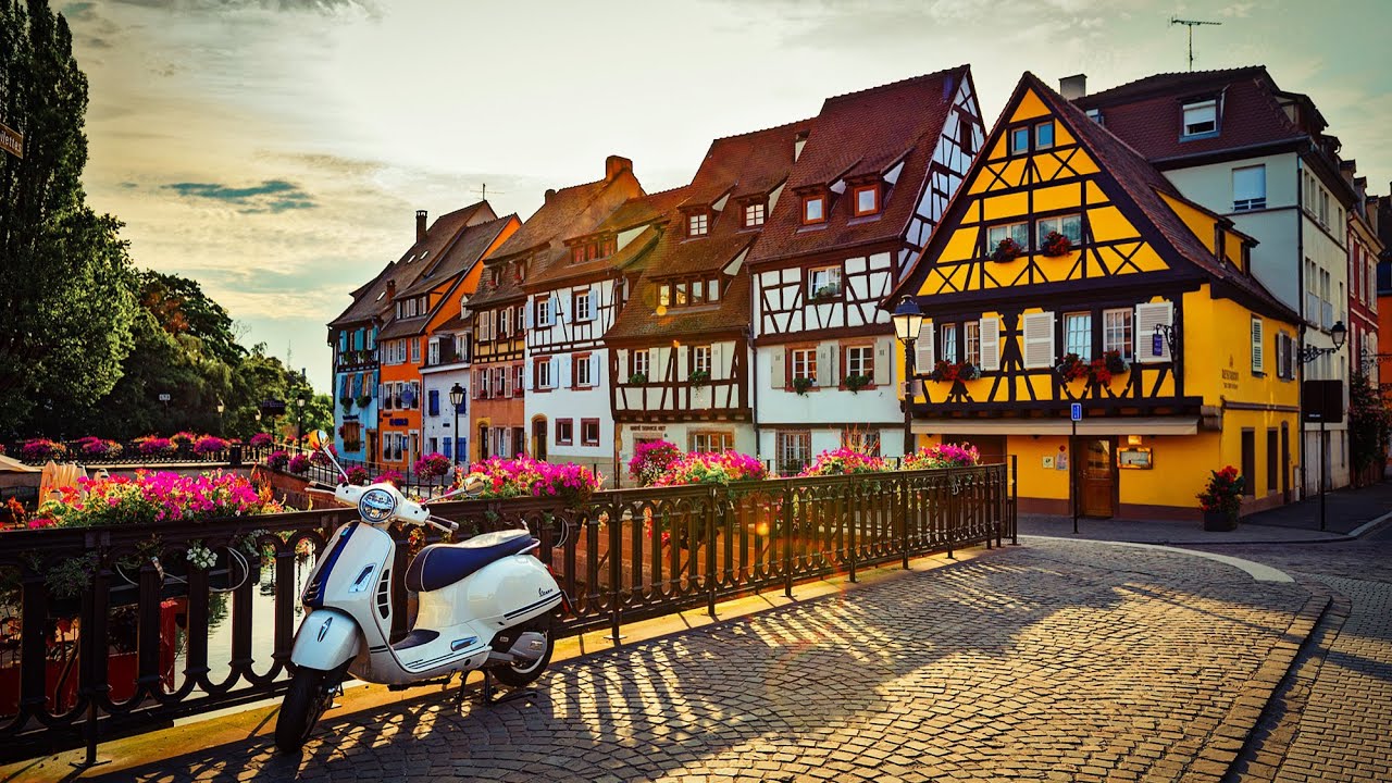 Мосбах, Германия!Очаровательный средневековый город в самом сердце Германии!Видео 4K