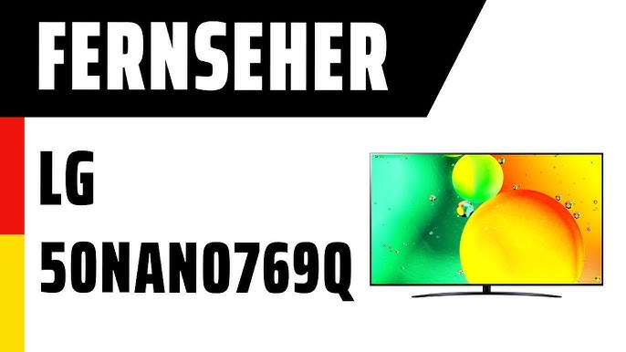 Fernseher LG 65NANO769QA (NANO76) | | Deutsch YouTube - Test