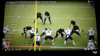 North Texas Mean Green Football - Split Zone