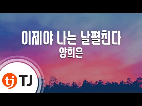 [TJ노래방] 이제야나는날펼친다 - 양희은 / TJ Karaoke