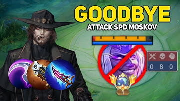 SORRY MOSKOV YOUR ATTACK SPEED CANNOT BEAT THIS CHEAT BUILD FOR CLINT!!😱 CLINT BEST BUILD 2023