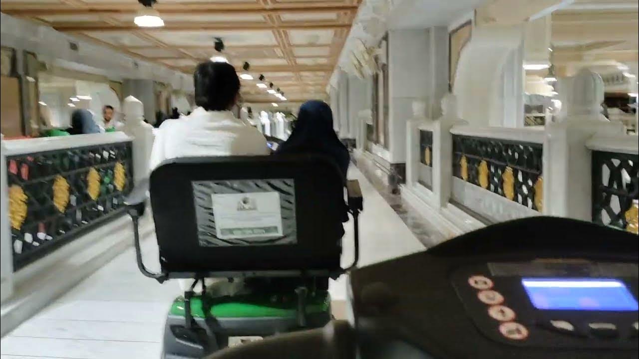 Sa'i on electric scooter in Masjidil Haram YouTube