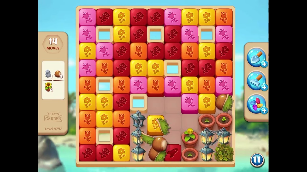 Lily's Garden Level 4747 - 🌷 Gameplay - Gamopolis - YouTube