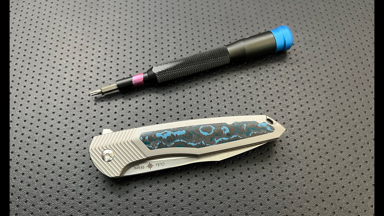 How to disassemble and maintain the Ochs Worx Solarstorm EDX Pocketknife