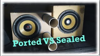 Ported Vs Sealed - Focal 33kx 2 Cubic Ft by Australia's Biggest Bass Channel 32,656 views 4 years ago 14 minutes, 25 seconds