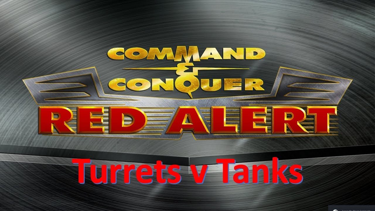 Command and Conquer Red Alert Remastered FFA (Troll Game: Mass base defences can it survive)