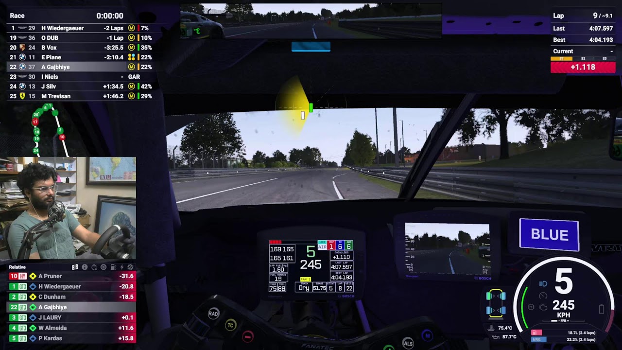 Learning my new sim wheel!! | 