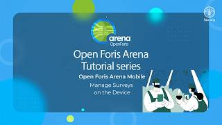 Manage Surveys on the Device - Open Foris Arena Mobile - Open Foris Arena Tutorial series screenshot 1