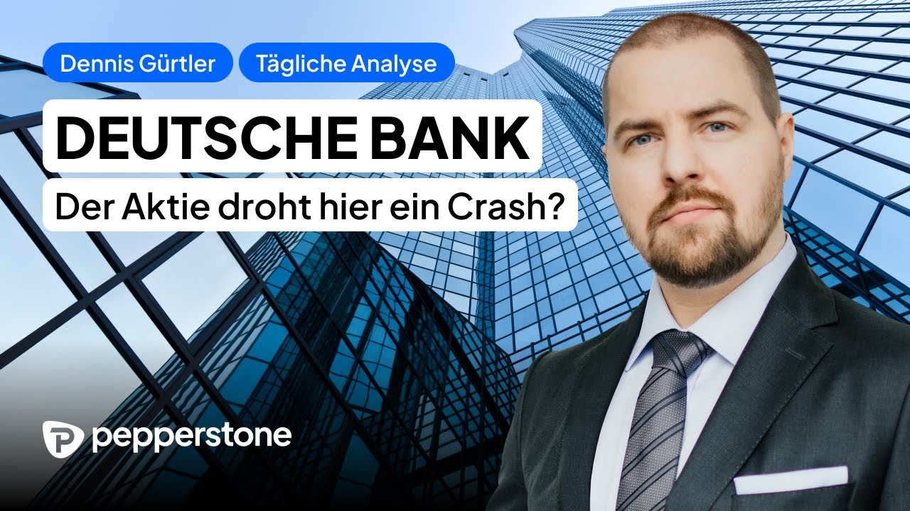 DEUTSCHE BANK - Der Aktie droht hier ein Crash?