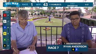 Del Mar Handicapping August 13