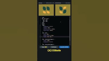 CSS Battle #25 - Blossom #cssbattle #codingshorts #shorts #coding #learn #css