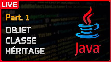 🔴 LIVE - Formation Java - #1 - Objet, Classe, Héritage, Variable Primitive et Référence