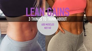 Here it is! My one on one talk to you about Lean Gains! I hope you