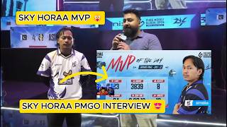 Sky Horaa Interview PMGO MVP 😍 #cr7horaa #anshyt #mandipcasts #horaa